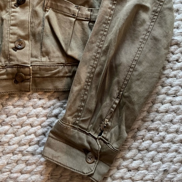 Olive Green Bomber Jacket - Picture 5 of 5